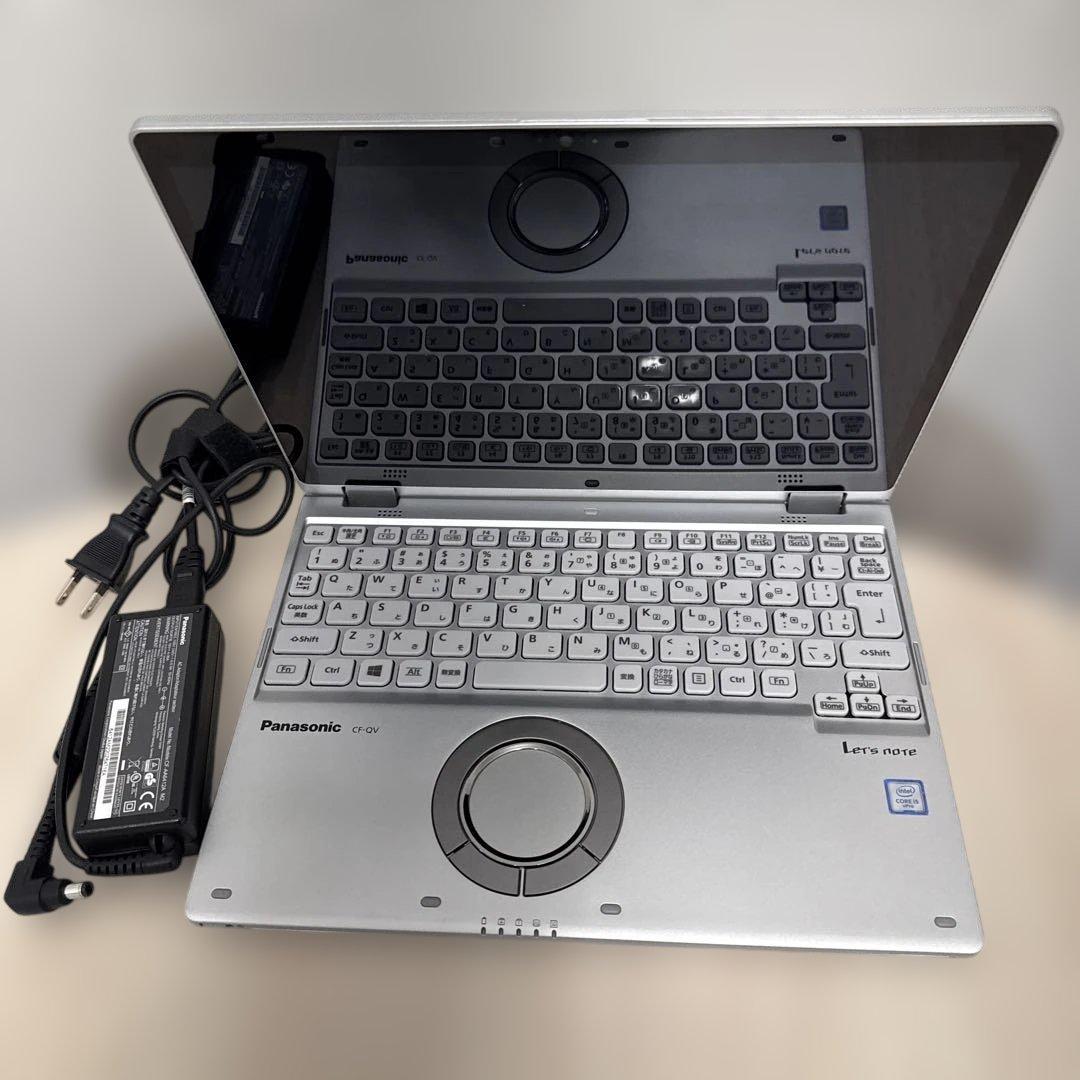 Let’s note CF-QV8 バッテリー残存率約98％ 充放電70回