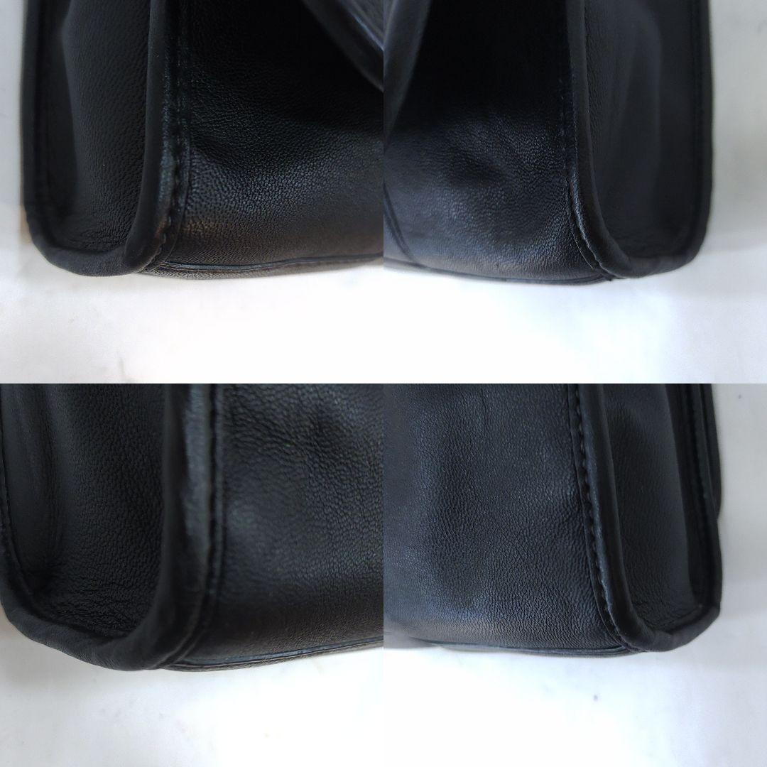 【美品】ジバンシー メッセンジャーバッグ レザー 黒 4Gロゴ