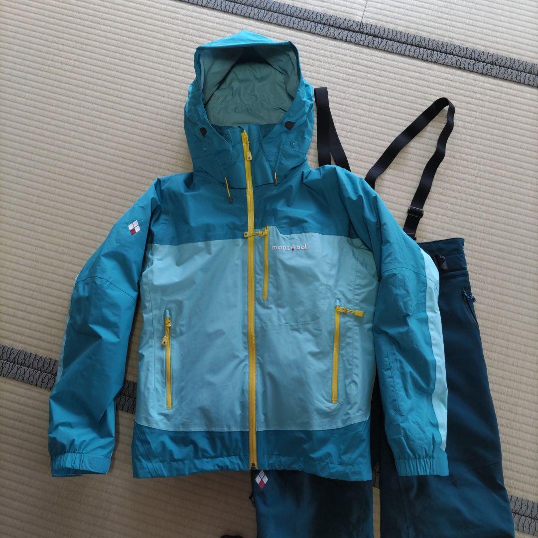 mont-bell スキーウェア 女性用 水色 M