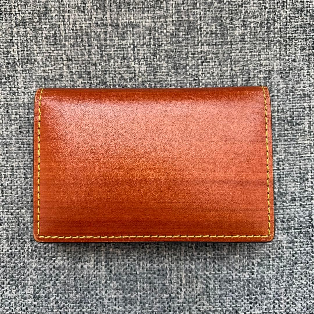 Brooklyn Museum　柿渋染カードケース