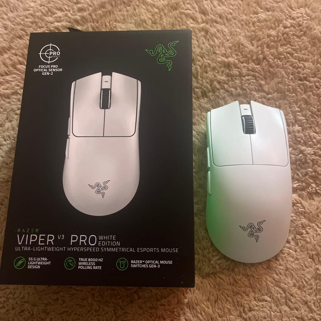 マウス・トラックボール Razer Viper V3 Pro White Editionn