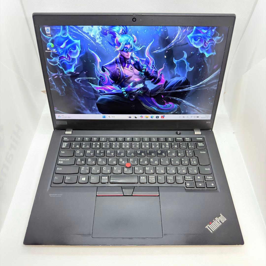 Windowsノート本体 Lenovo ThinkPad X13 Gen2 Ryzen5/8GB/256G