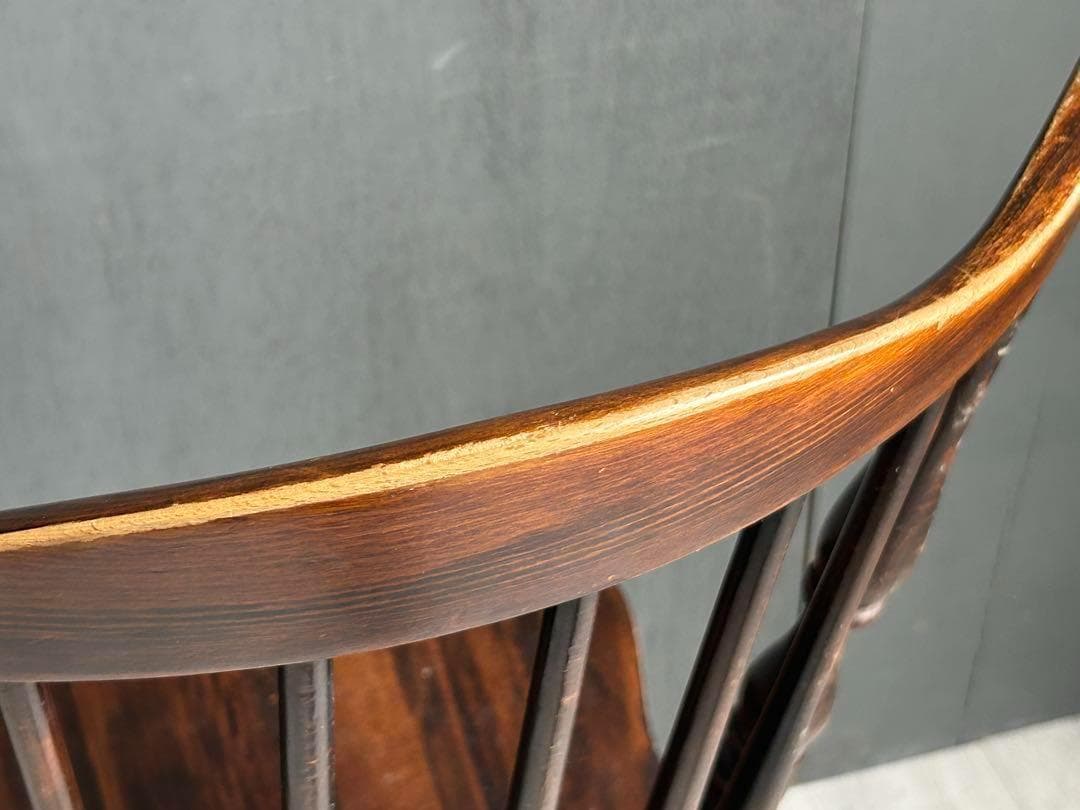 希少　アイエフ家具　ウィンザーチェア　スポークチェア　ヴィンテージチェア　IZ