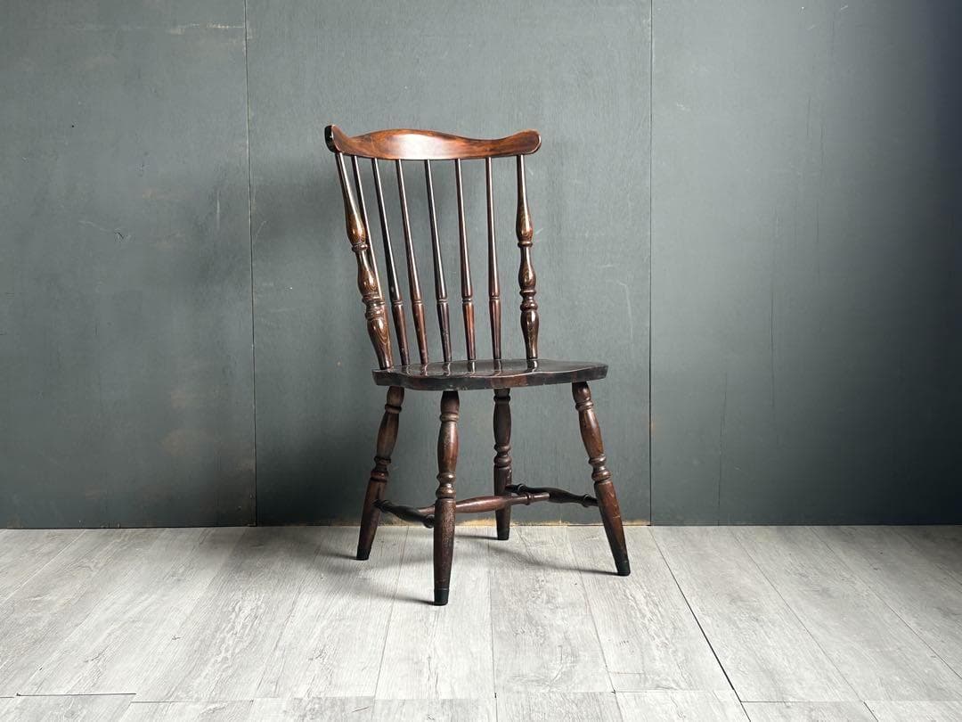 希少　アイエフ家具　ウィンザーチェア　スポークチェア　ヴィンテージチェア　IZ