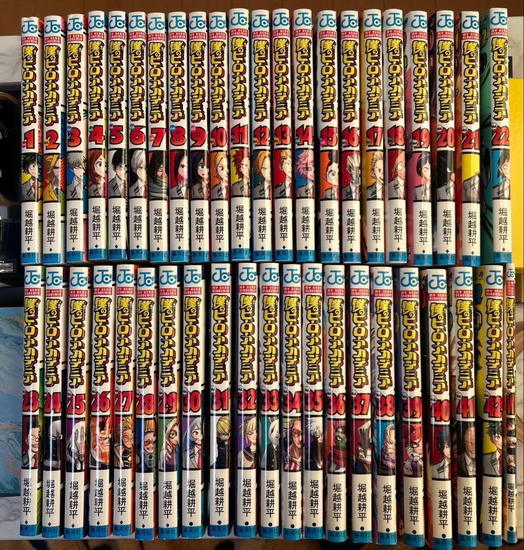 僕のヒーローアカデミア 全巻セット 1〜42巻+α