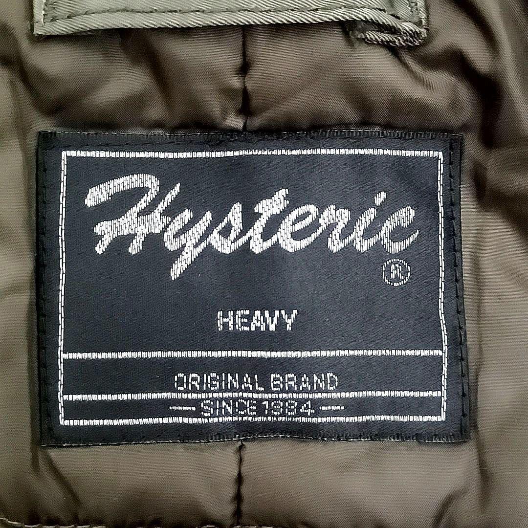 【00s美品】ヒステリックグラマー　N2-B　中綿　モッズコート　カーキ