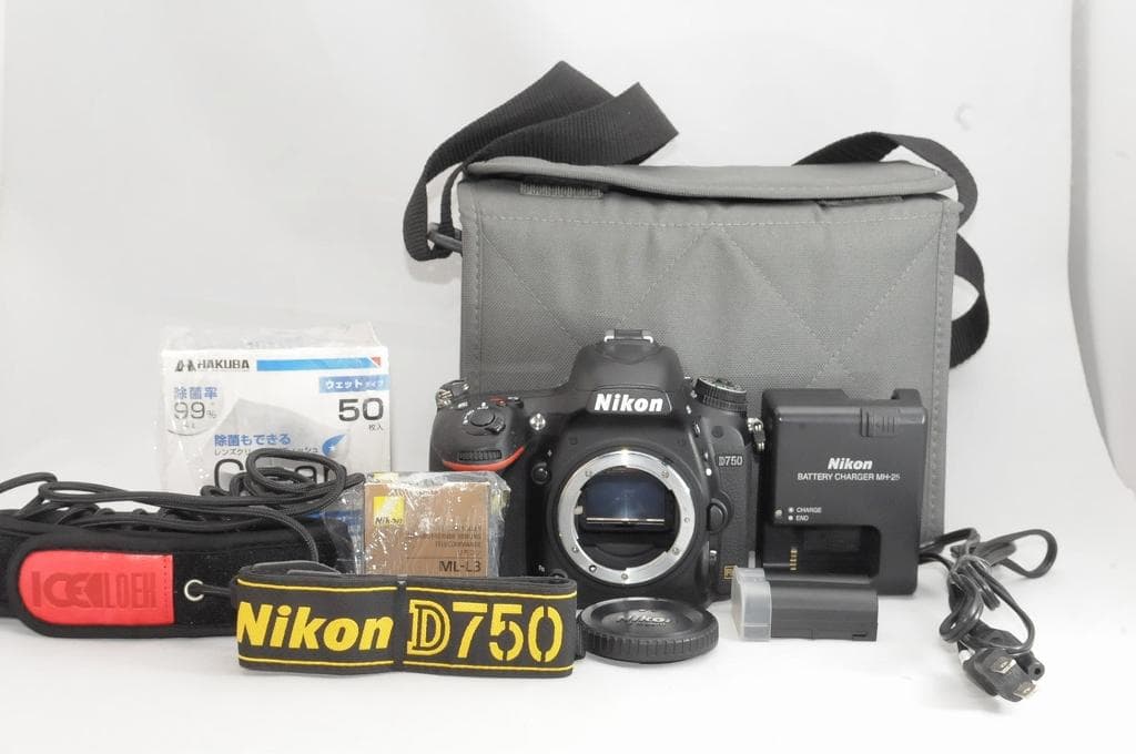 ★超美品級★ Nikon ニコン D750 カビ・クモリ無 ショット数13515