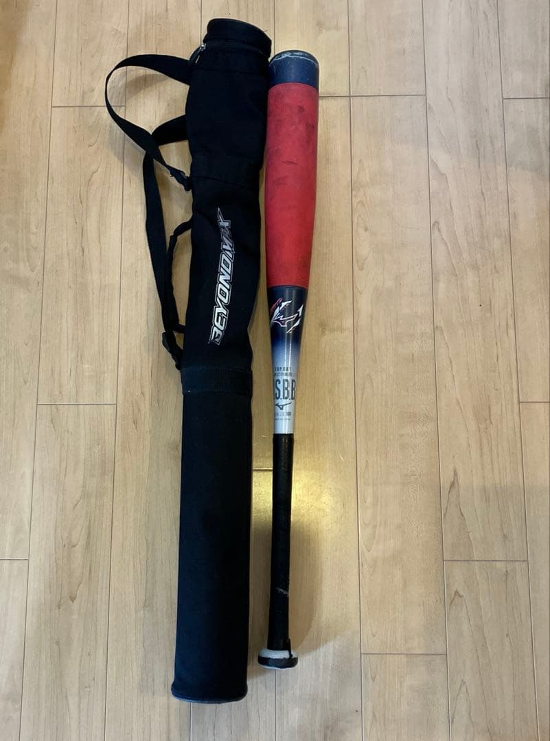 ミズノ 少年軟式用バット ビヨンドマックスEV2 76cm バットケース付き