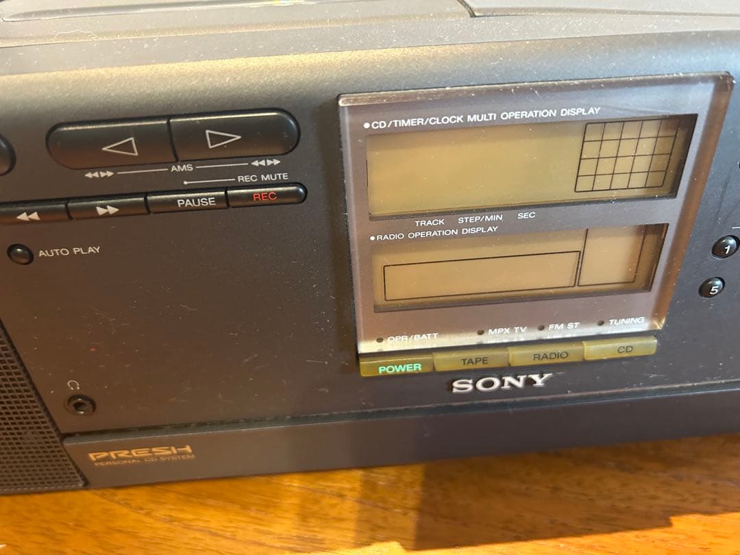 SONY CFD-K10 CDラジオカセットコーダー