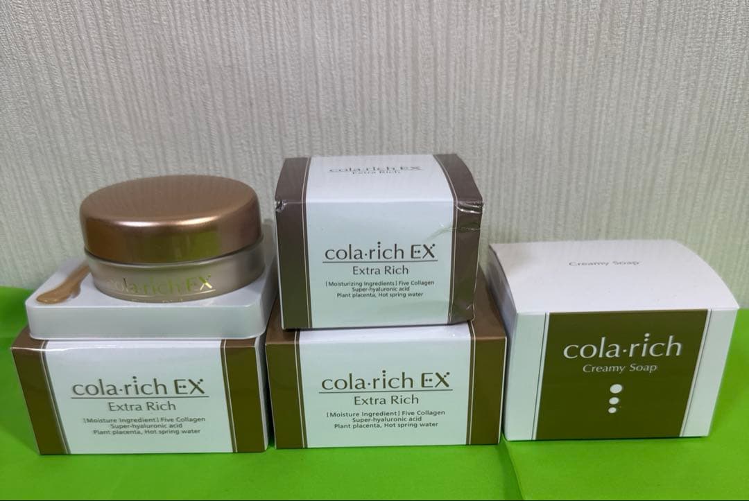 【美容ジェル&ソープ】コラリッチ　スーパーオールインワン等　5点