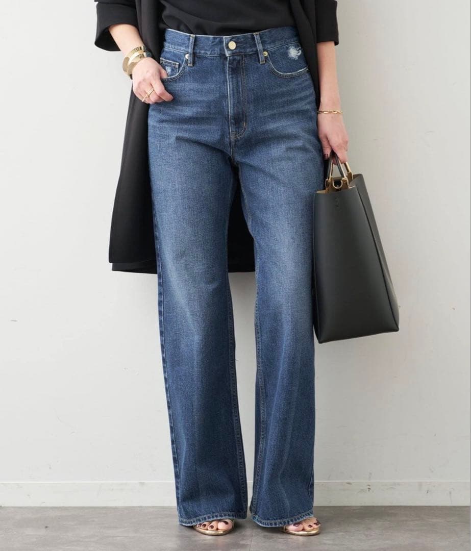 ドゥーズィエムクラス 完売 BITTER デニムパンツ 34 定価31,900円