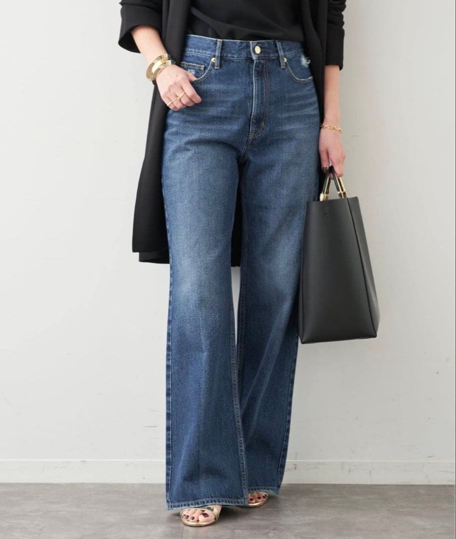 ドゥーズィエムクラス 完売 BITTER デニムパンツ 34 定価31,900円