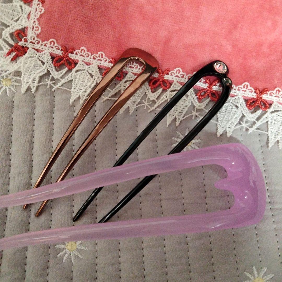 コレットマルーフ　ヘアピン 3本セット