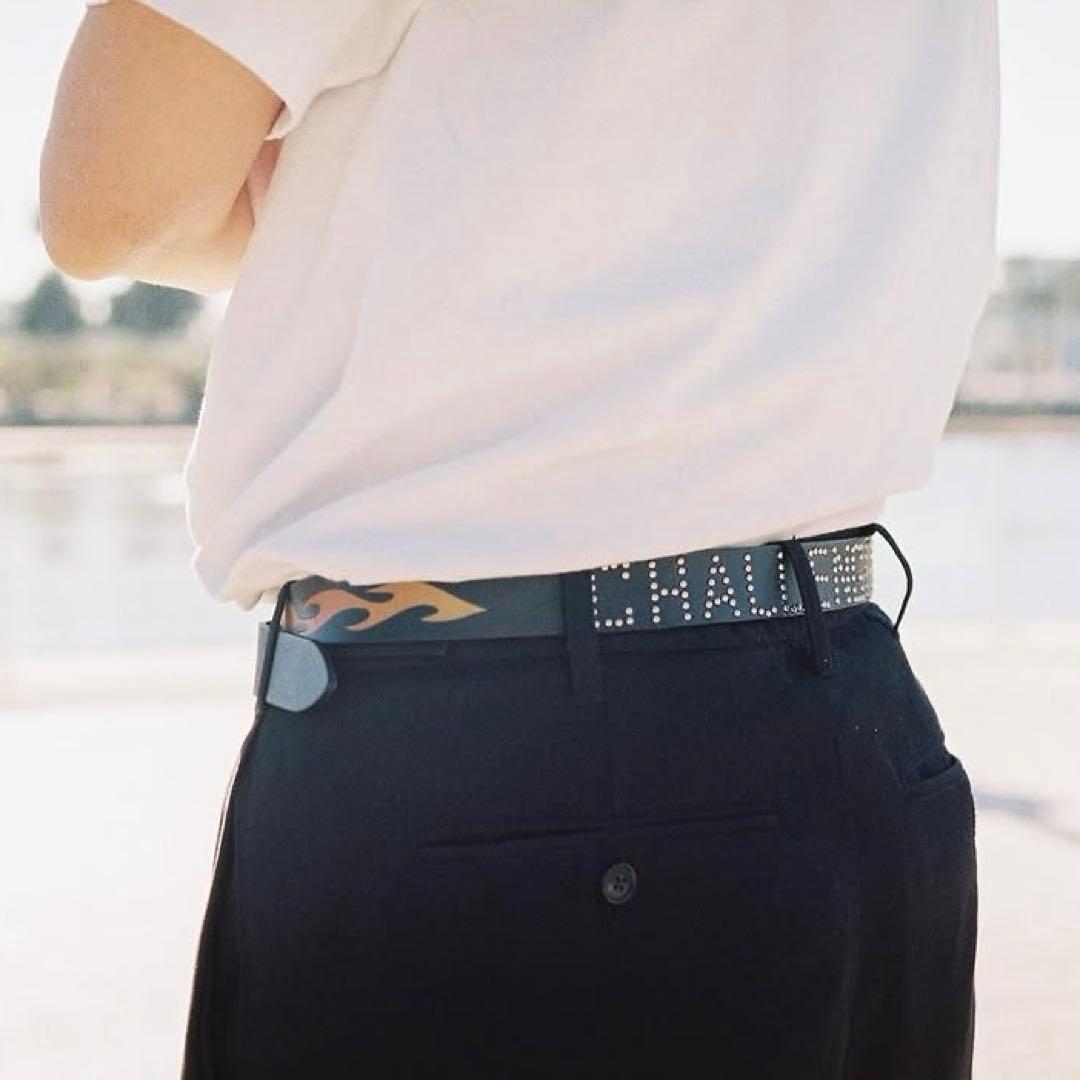 CHALLENGER FIRE LEATHER BELT チャレンジャー