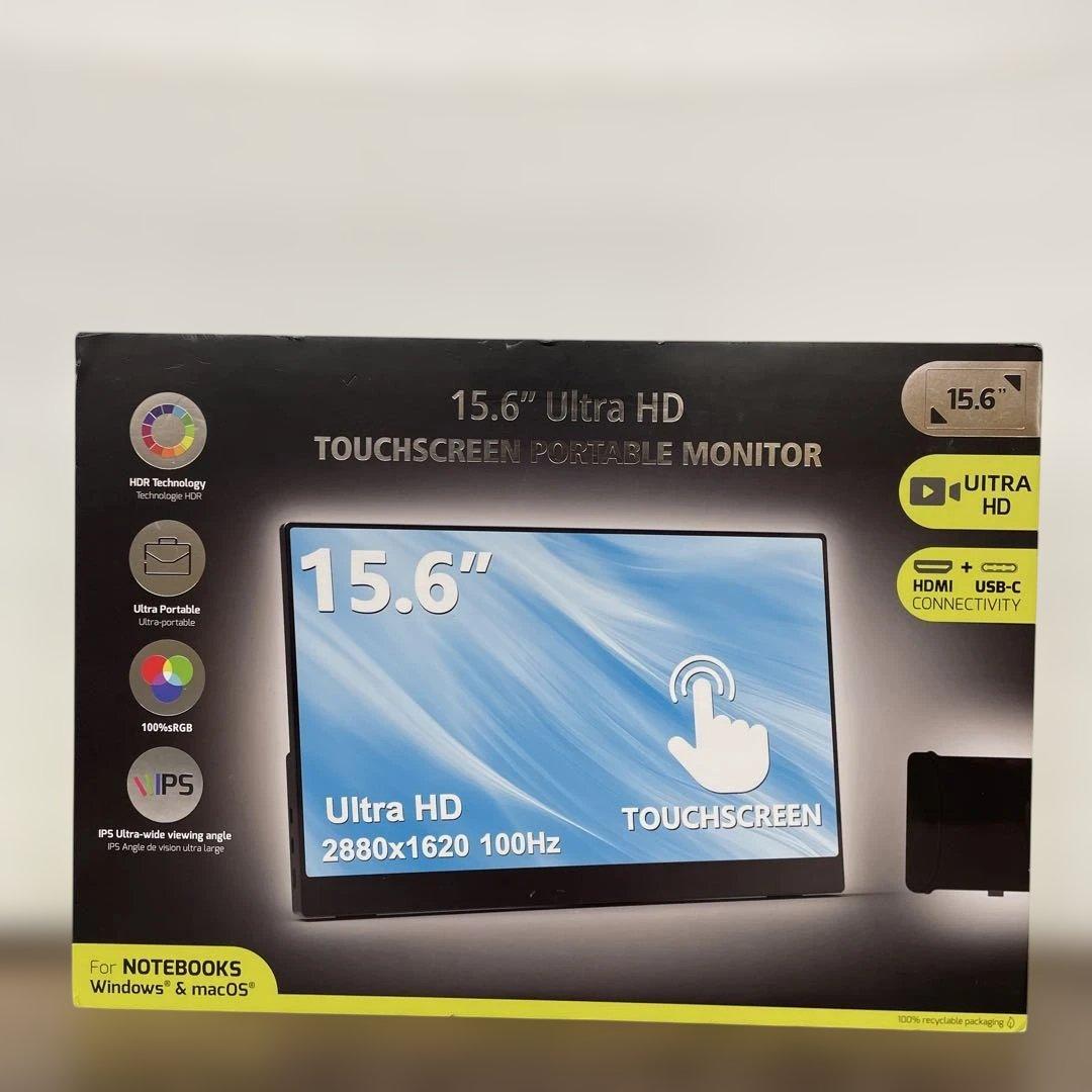 262098 IBW モバイルモニター 15.6インチ FHD 2.8K