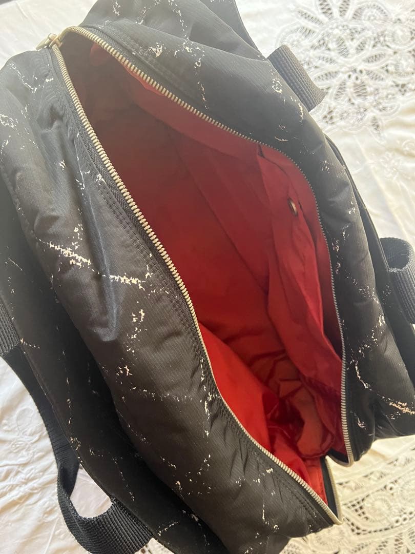 OLD CHANEL トラベルライン　ナイロン　トートバック　ポーチ付き