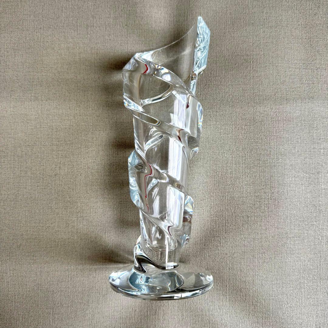 【本体美品】 バカラ クリスタルオブジェ 箱・説明書付き（箱にやや傷みあり）