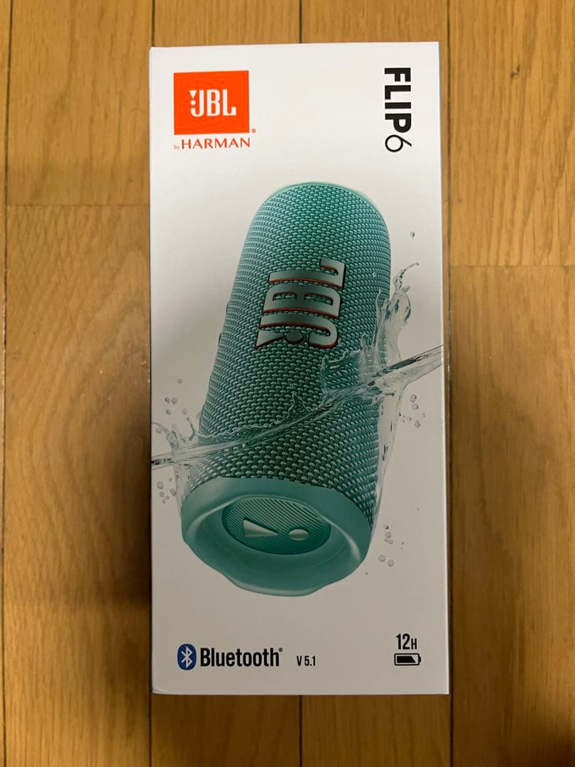 【新品未開封】JBL FLIP 6 Bluetooth スピーカー ティール