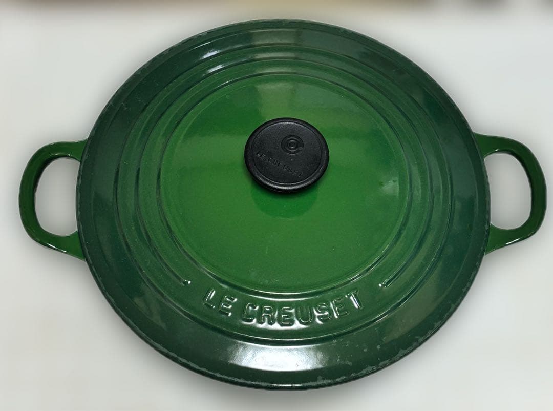 【12/25までXmasセール】ル・クルーゼ ココットロンド22cm グリーン