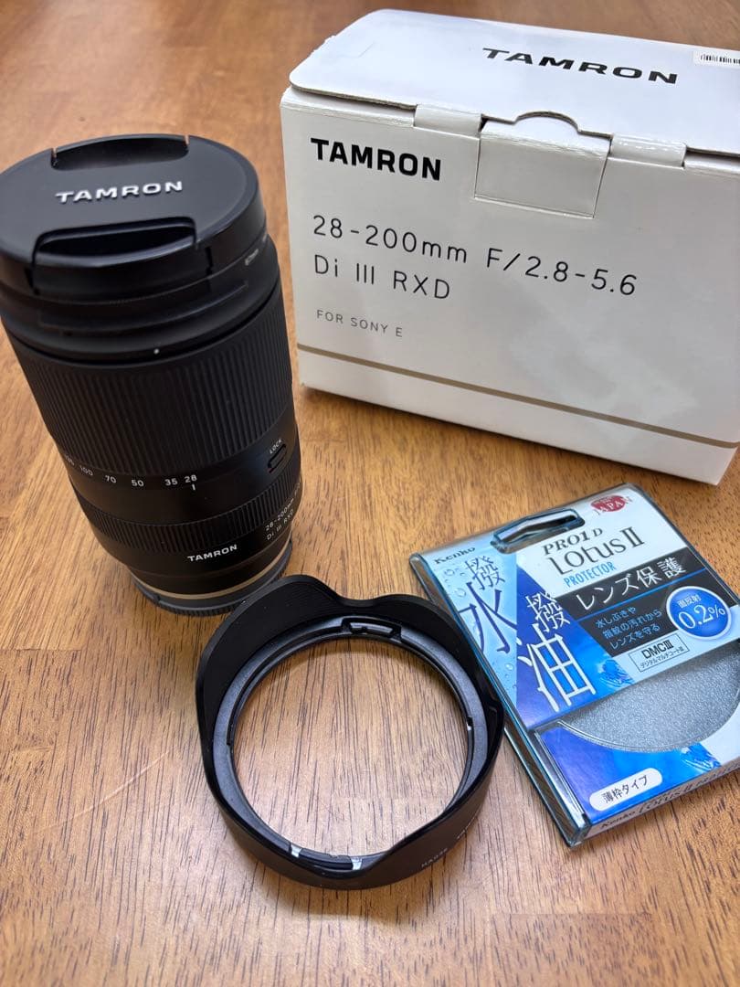TAMRON 28-200mm F/2.8-5.6 Di III＋プロテクター