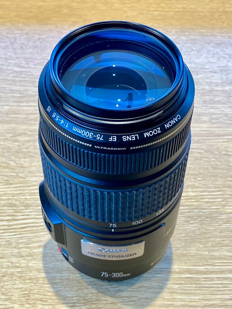 レンズ(ズーム) canon ef 75-300mm f4-5.6 is