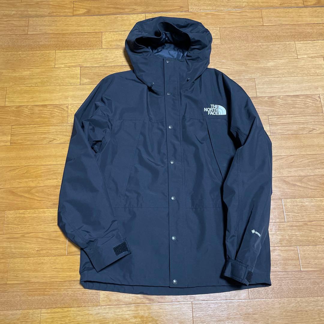 ノースフェイスマウンテンライトジャケット　NP62450 黒5回のみ使用美中古品