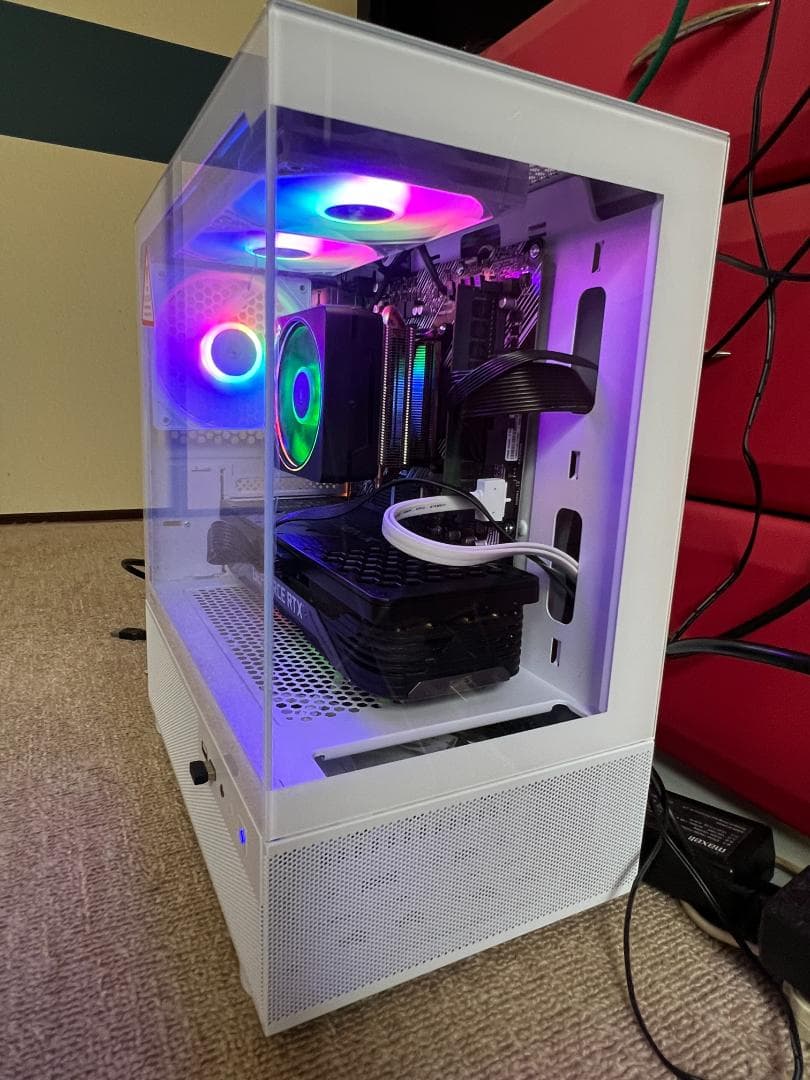 ががが　白ゲーミングPC/Ryzen9/RTX3070