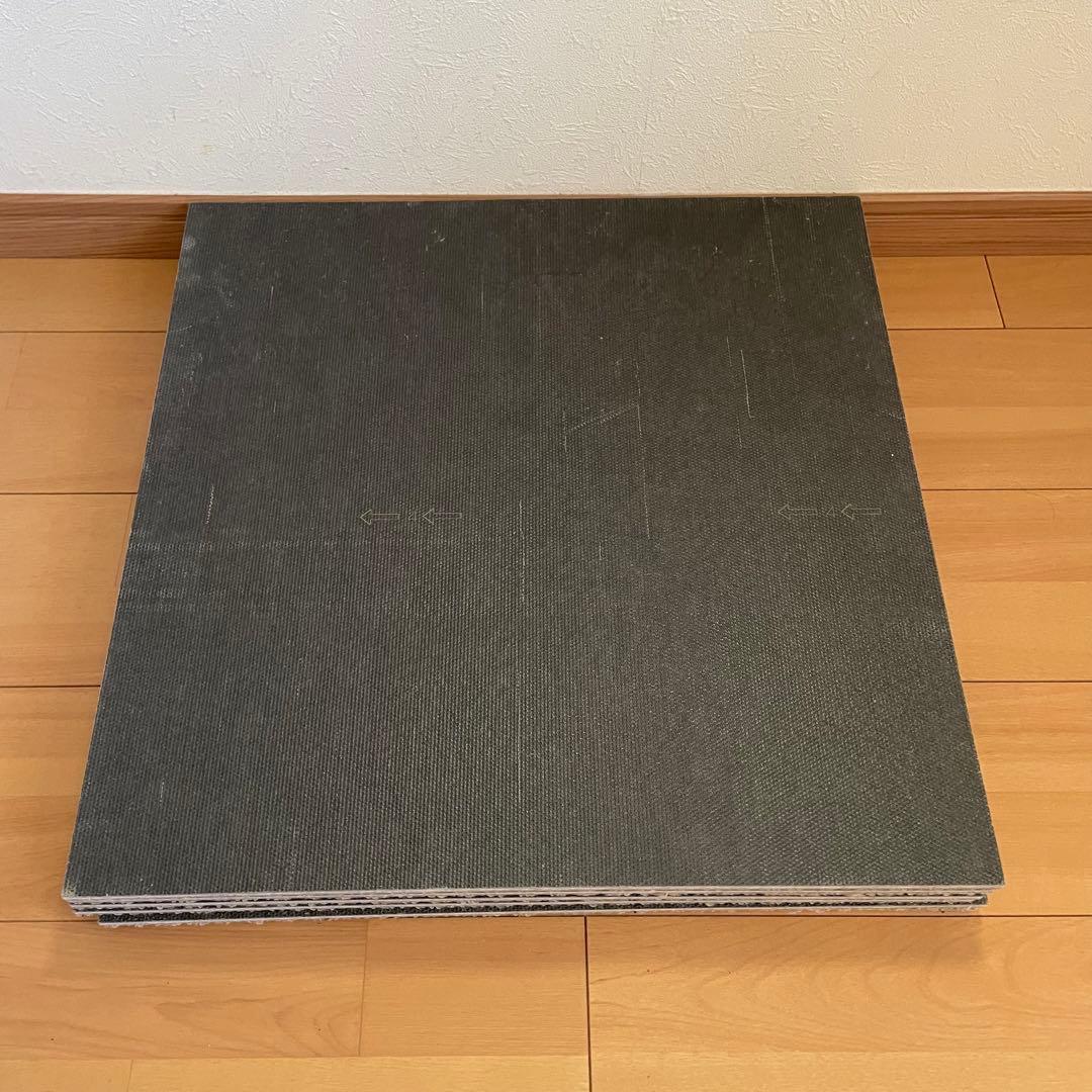 静床ライト シープホワイト 10枚 防音ラグ タイルカーペット③