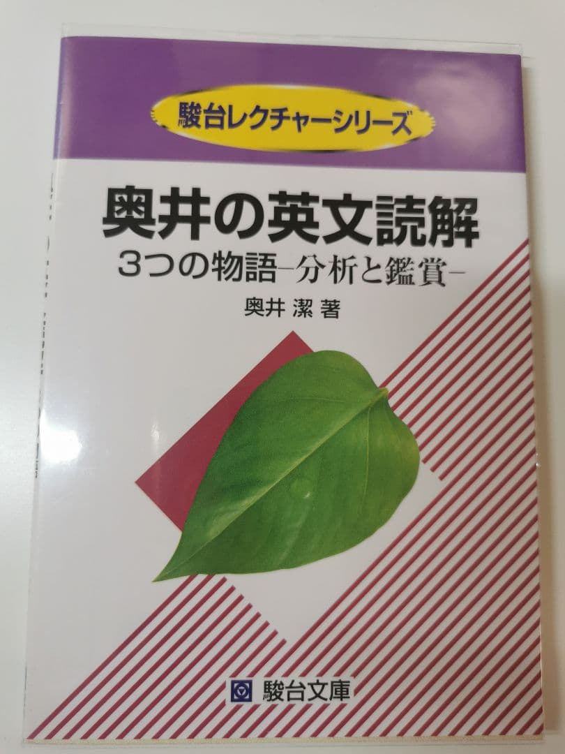 奥井の英文読解 3つの物語 分析と鑑賞