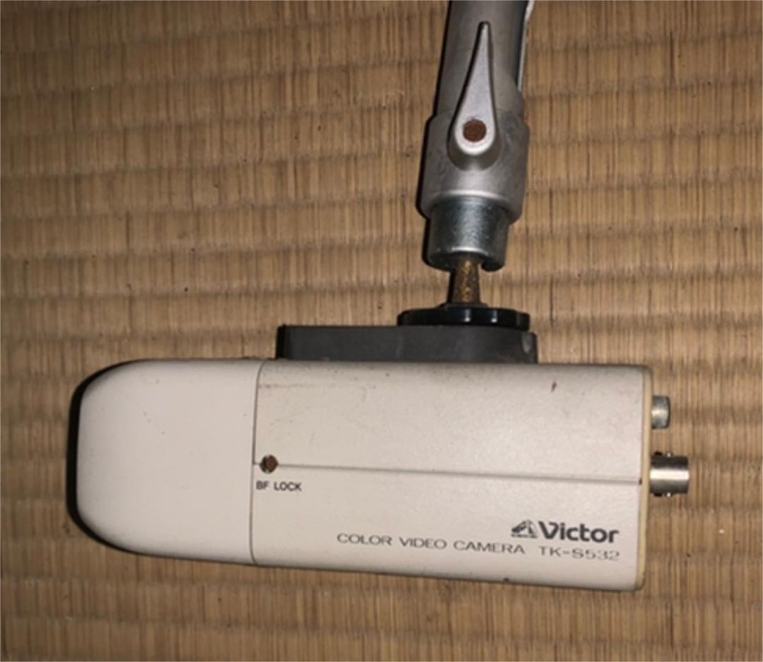 Victor 防犯カメラ　 監視カメラ　カラービデオカメラ　TK−S532　3個
