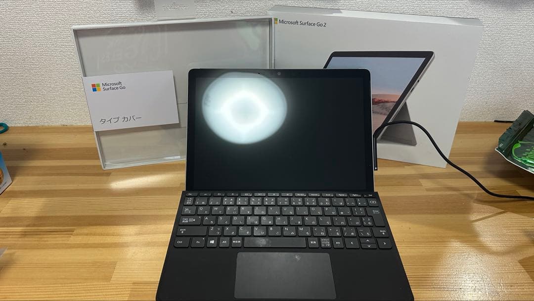 Microsoft Surface Go 2 本体 キーボードカバー付き