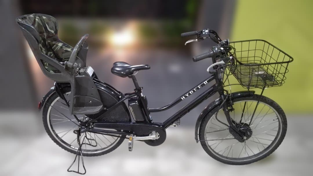 現行　HYDEE-Ⅱ　両輪駆動　ブリヂストン　電動自転車　ベルトドライブ