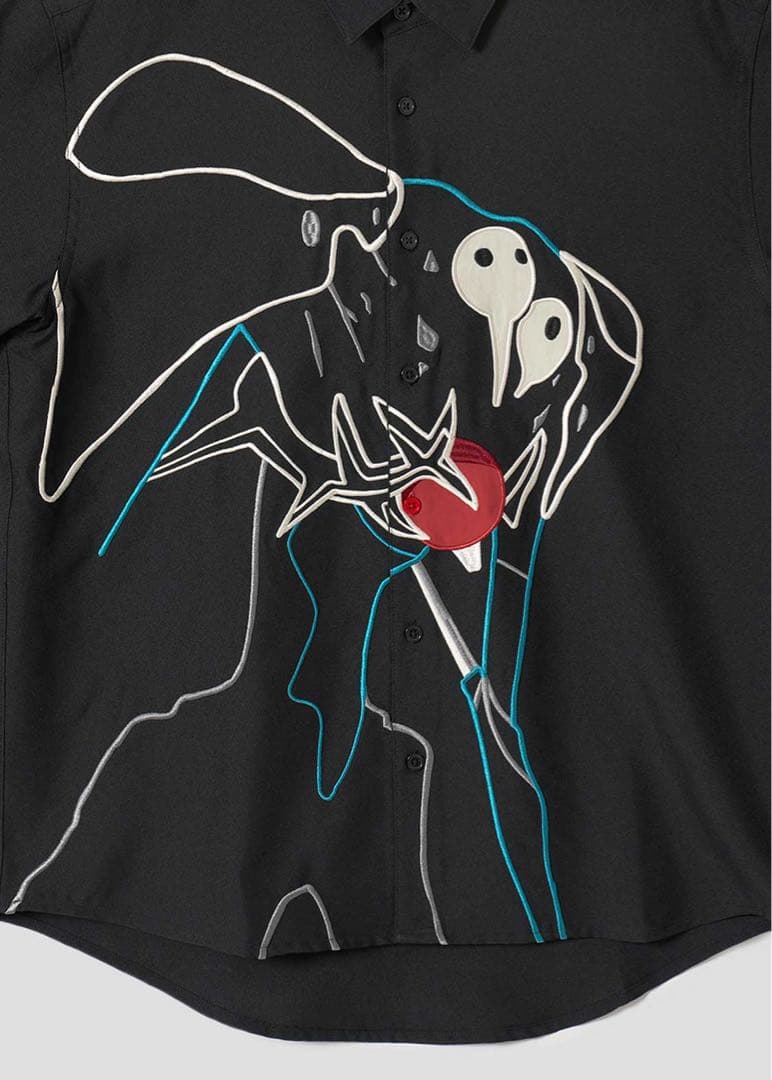 ★新品！グラニフ×新世紀エヴァンゲリオン 「使徒、襲来」｜ルーズシャツ XL