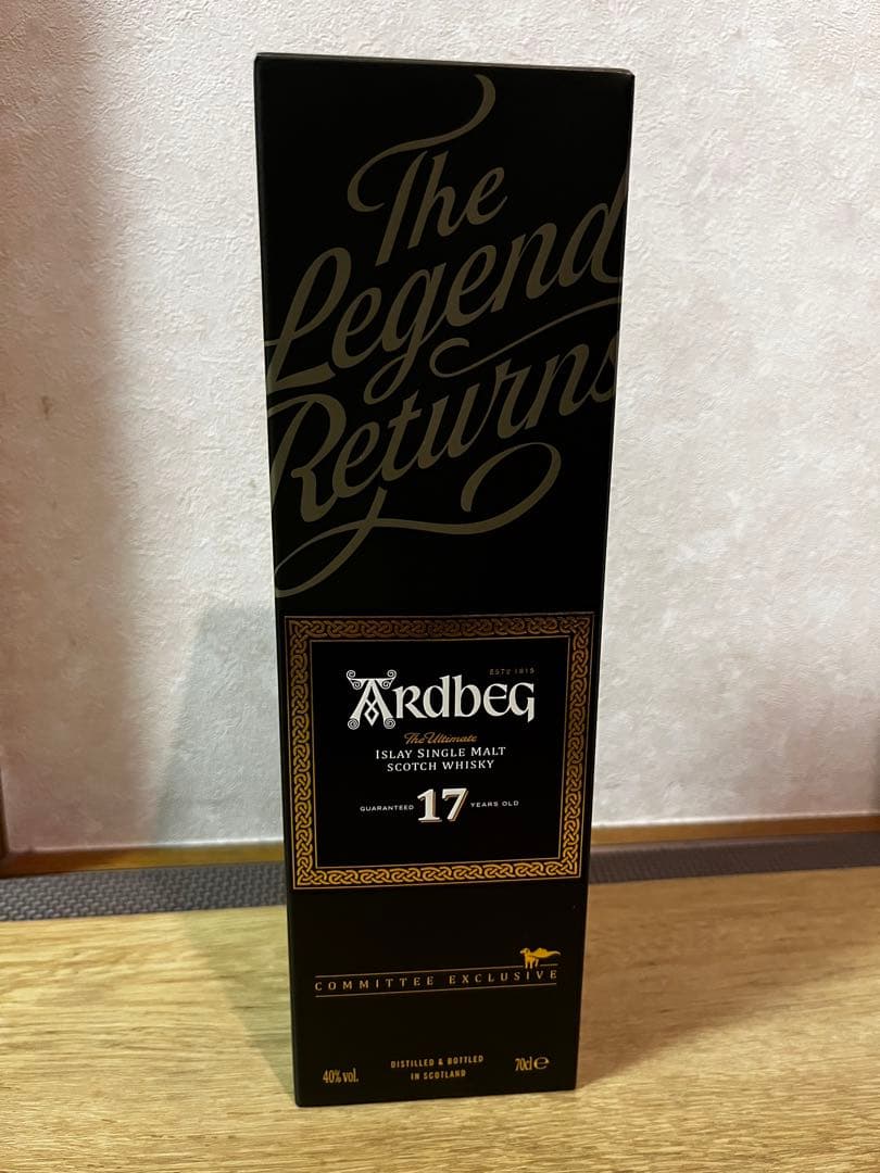 Ardbeg 17年 シングルモルトスコッチウイスキー 700ml