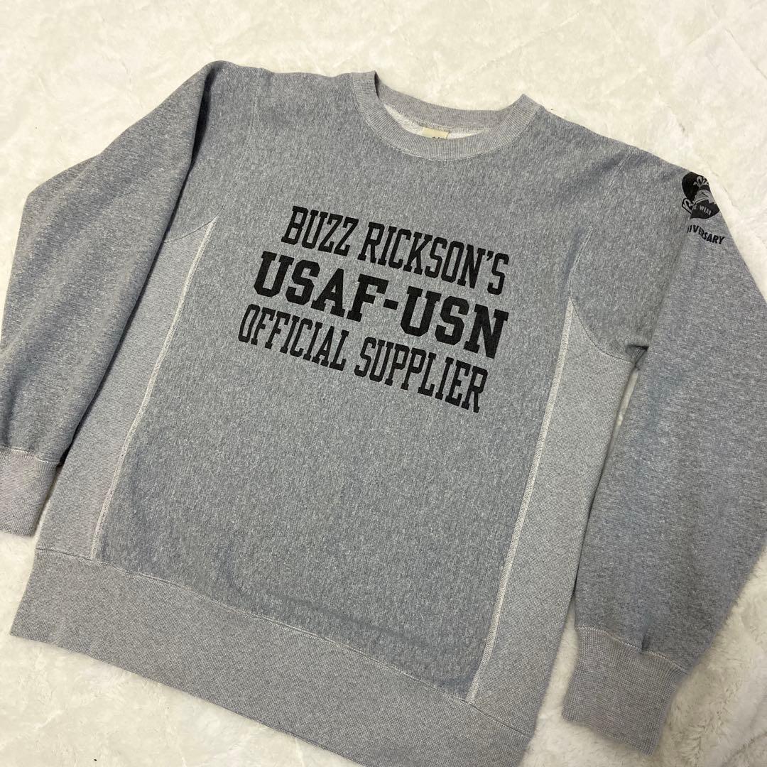 バズリクソンズ 30周年　アニバーサリー　ホリゾンタル　スウェット