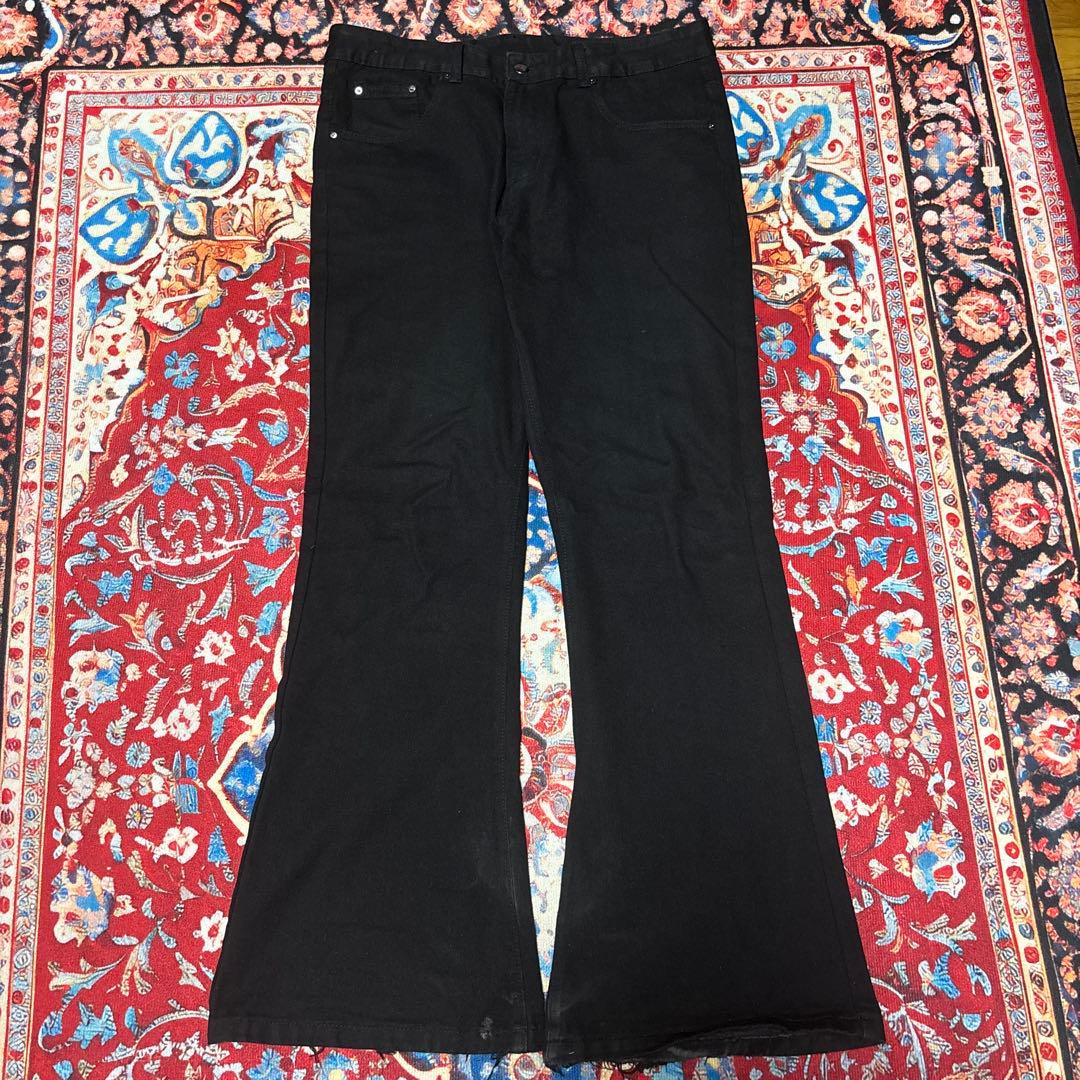 Rick owens bolan 似 フレアデニム