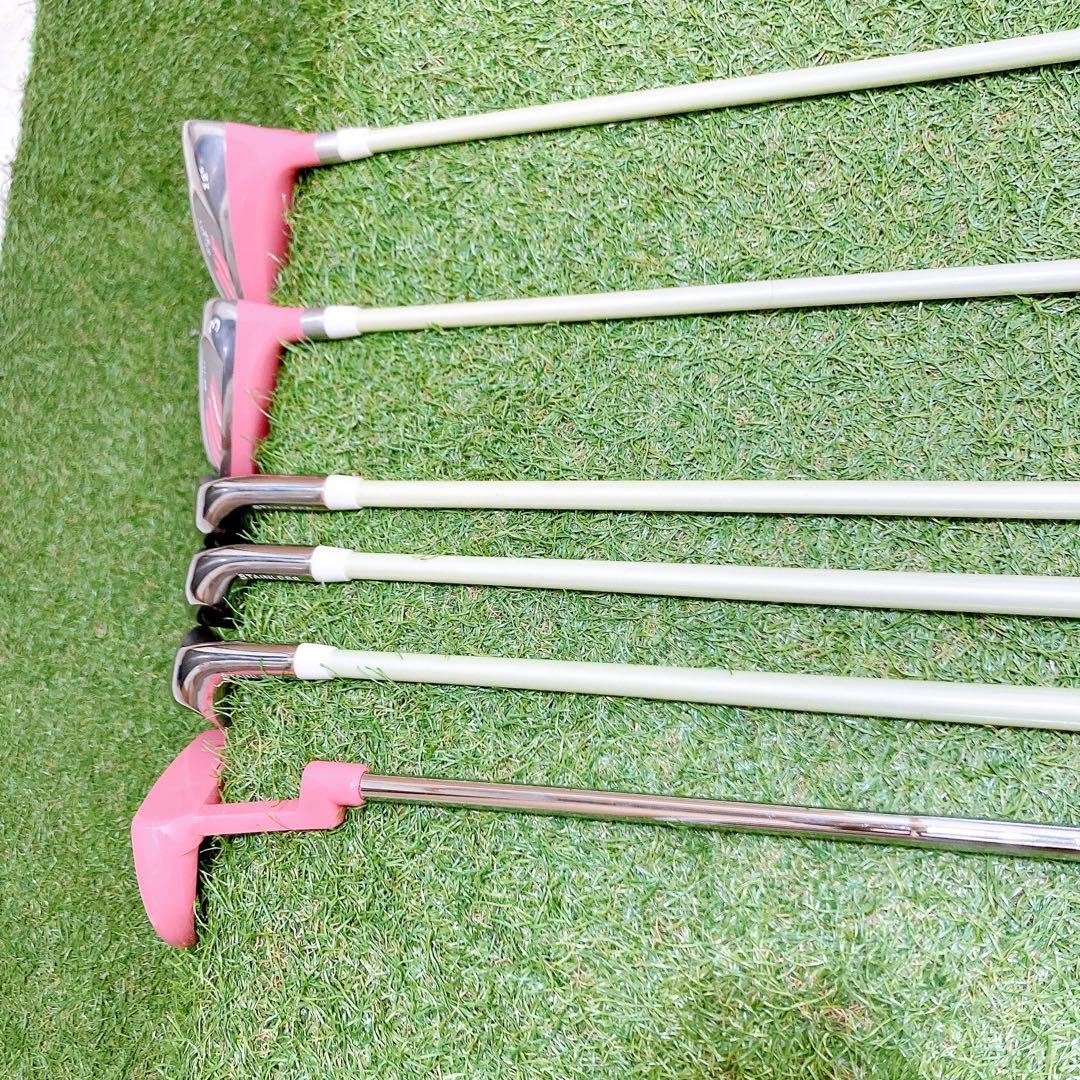 8 初心者オススメ　ゴルフクラブセット　レディース　FLEX L