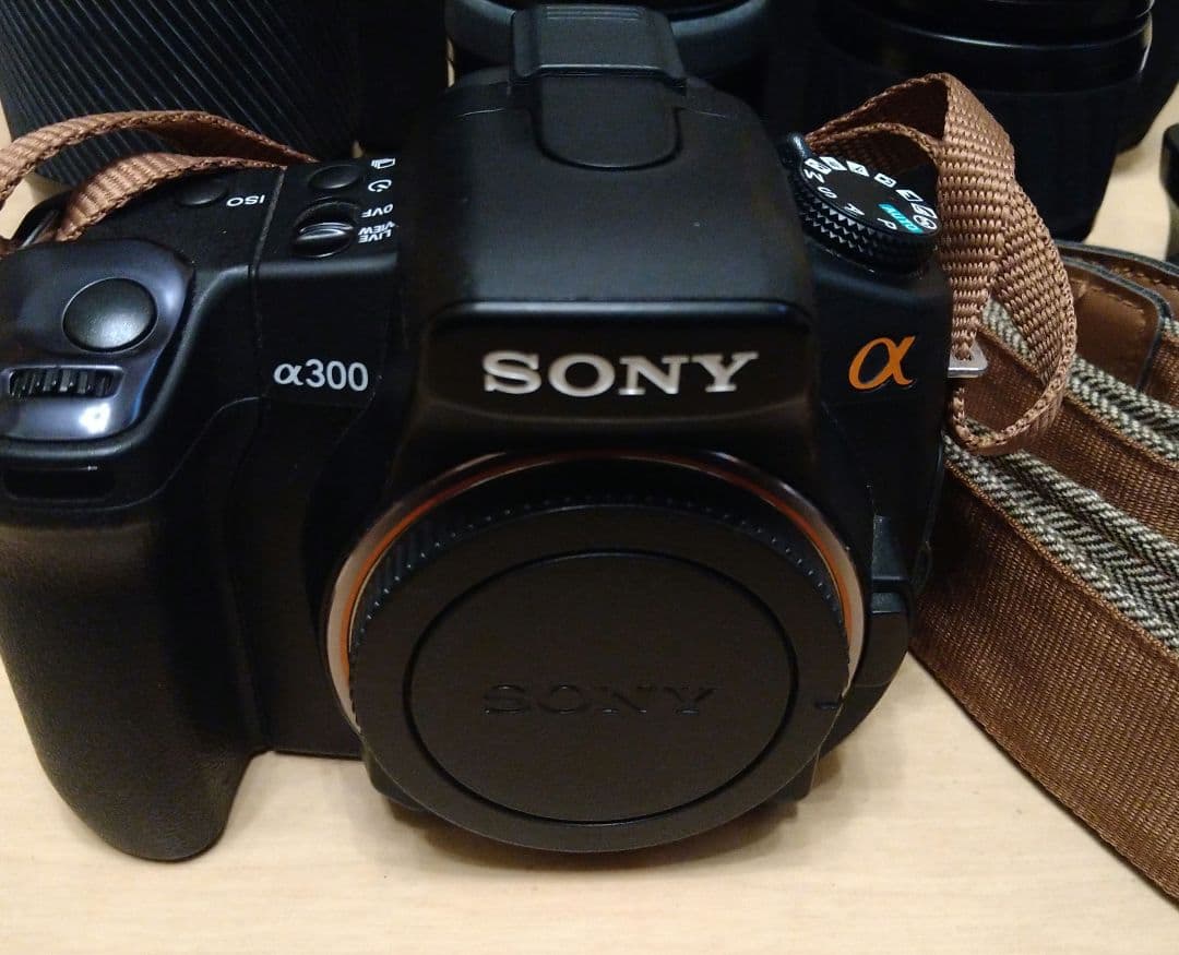 SONY α300 デジタル一眼レフ レンズ