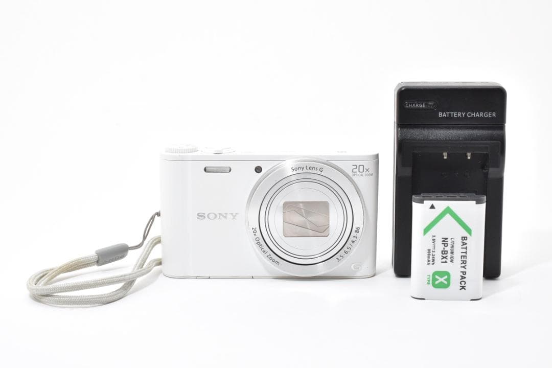 美品SONY Cyber-shot DSC-WX350 ブラック デジカメ955