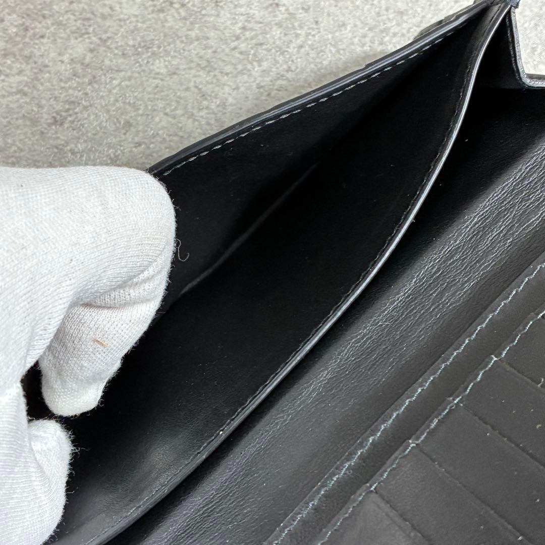 J*N様 BOTTEGA VENETA マキシイントレチャート 長財布 二つ折り