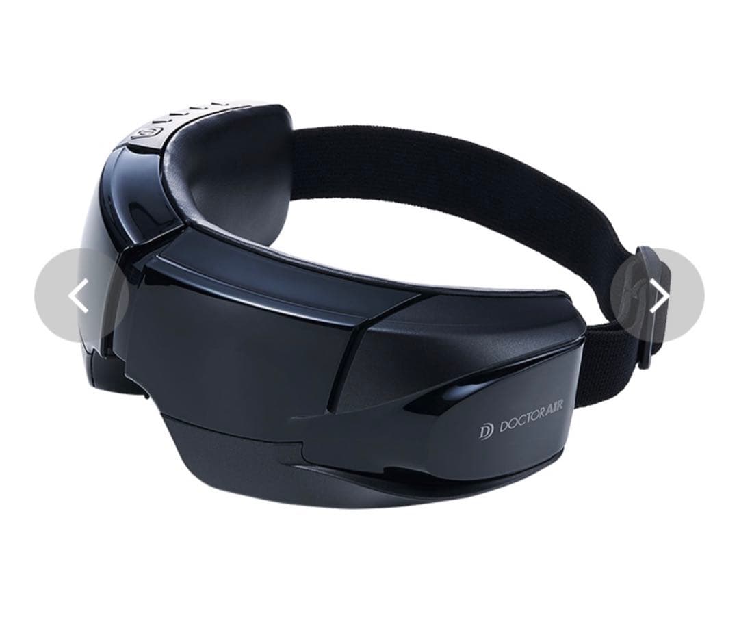 DOCTOR AIR 目元マッサージャー ブラック