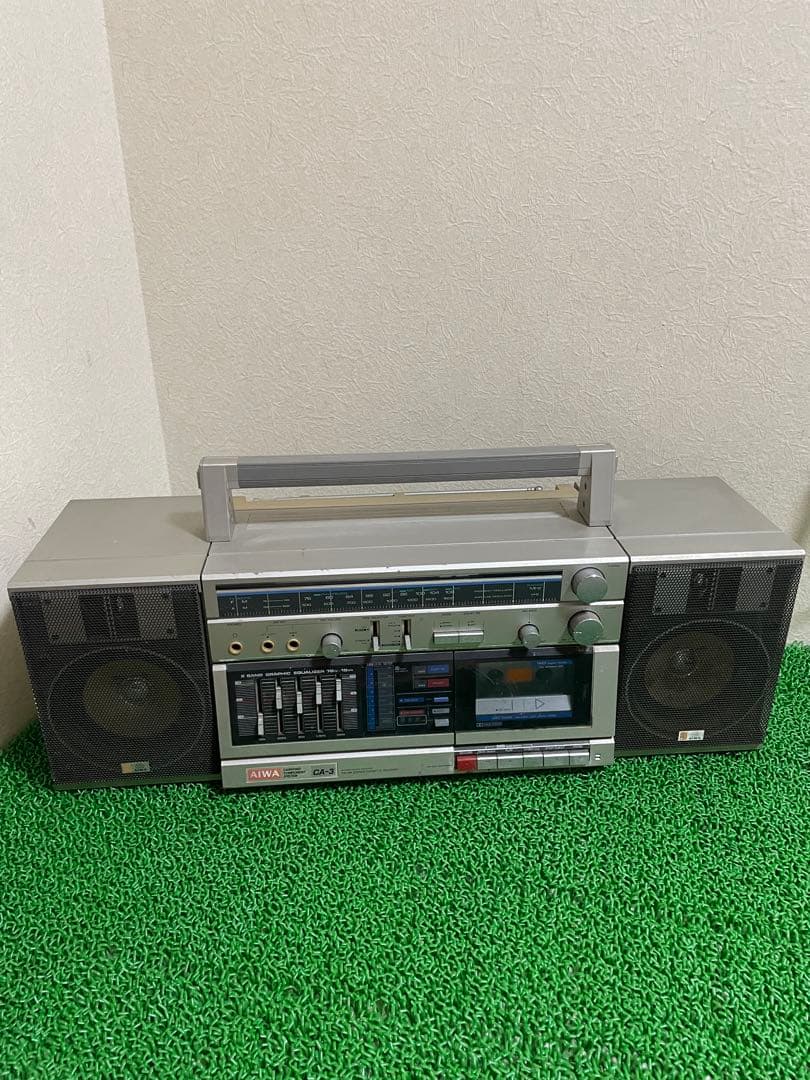 AIWA アイワ　CA-3 ラジカセ　セパレート型　昭和レトロ (ジャンク品)