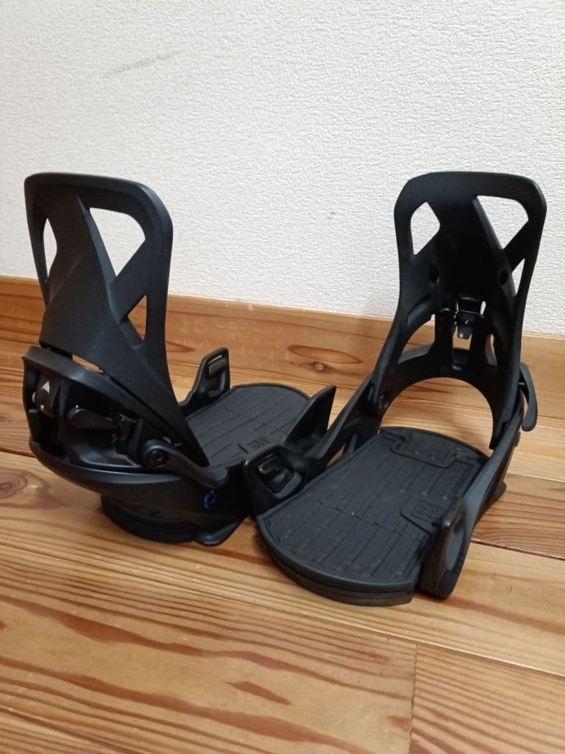 美品　BURTON　STEPonバインディング　メンズ　マットブラック