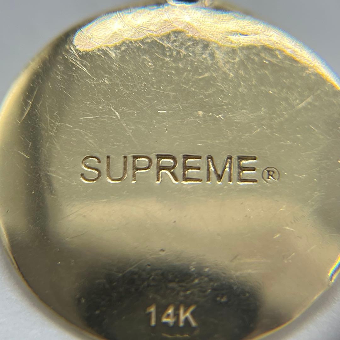 シュプリーム SUPREME ジャスティス ゴールドペンダント14K 18SS