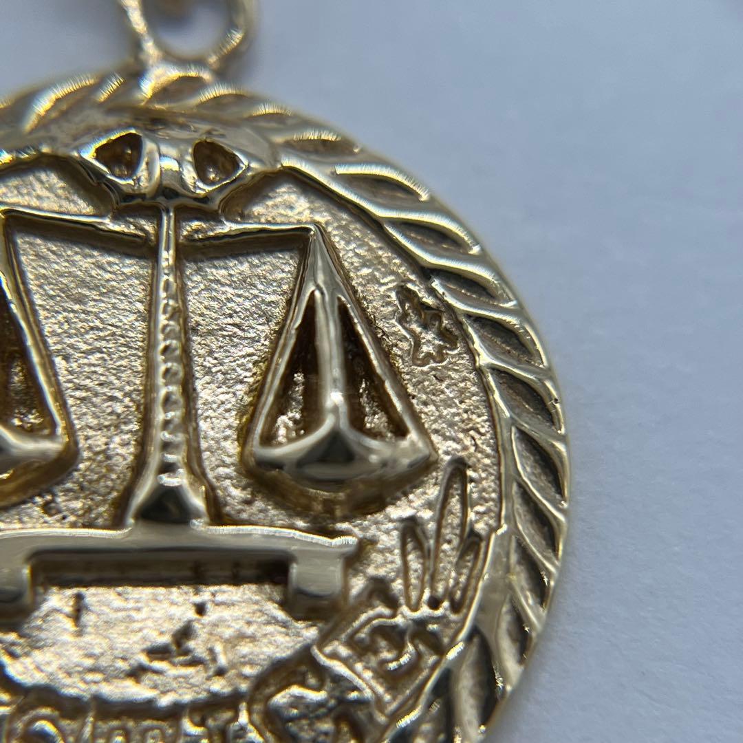 シュプリーム SUPREME ジャスティス ゴールドペンダント14K 18SS