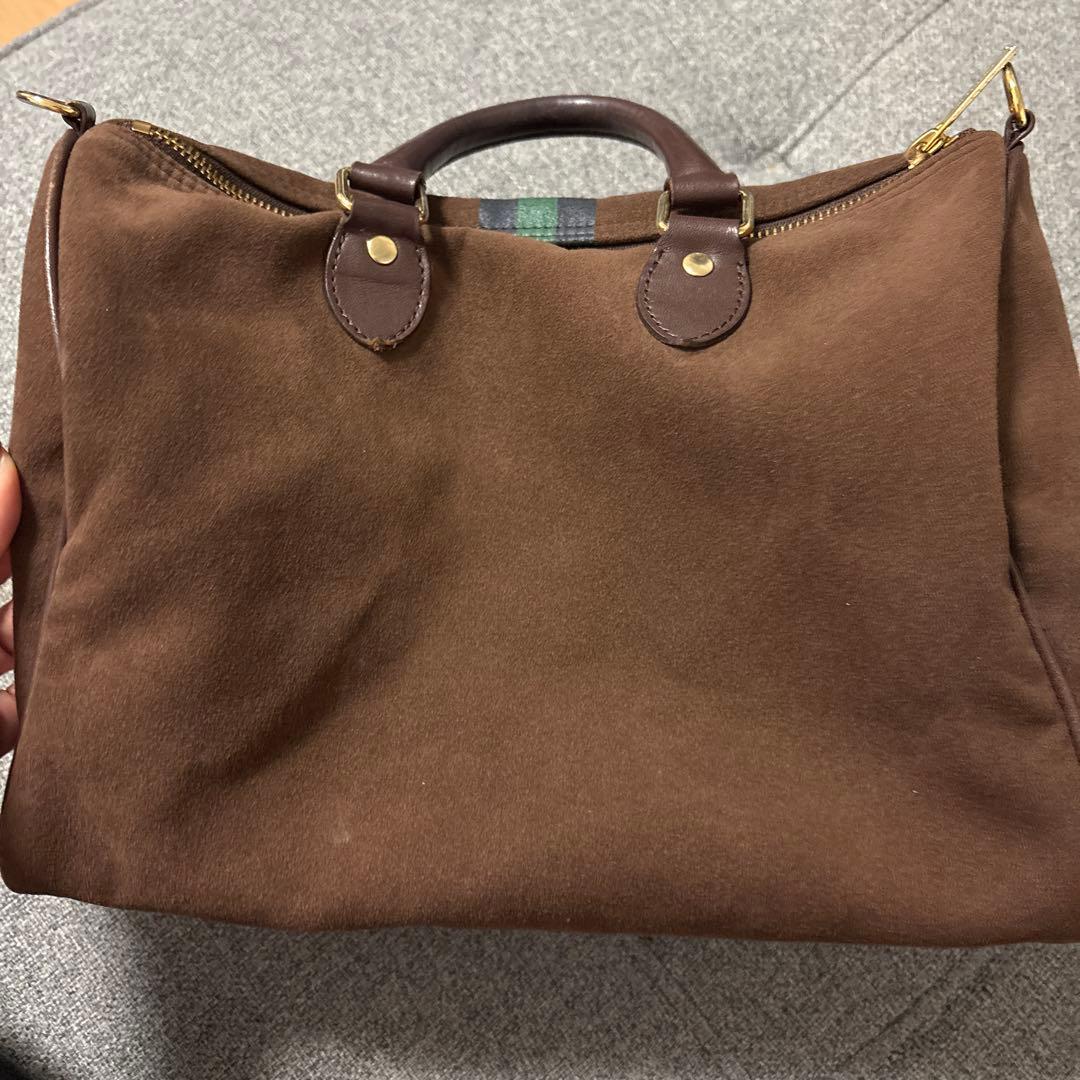 シータパランティカ　ボストン　スウェード/ブラウン