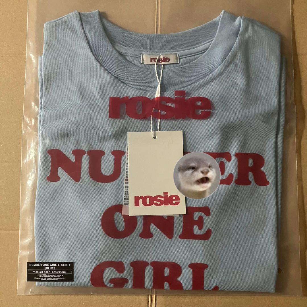 BLACKPINK ロゼ rosie ロージー POP-UP　Tシャツ　ブルー