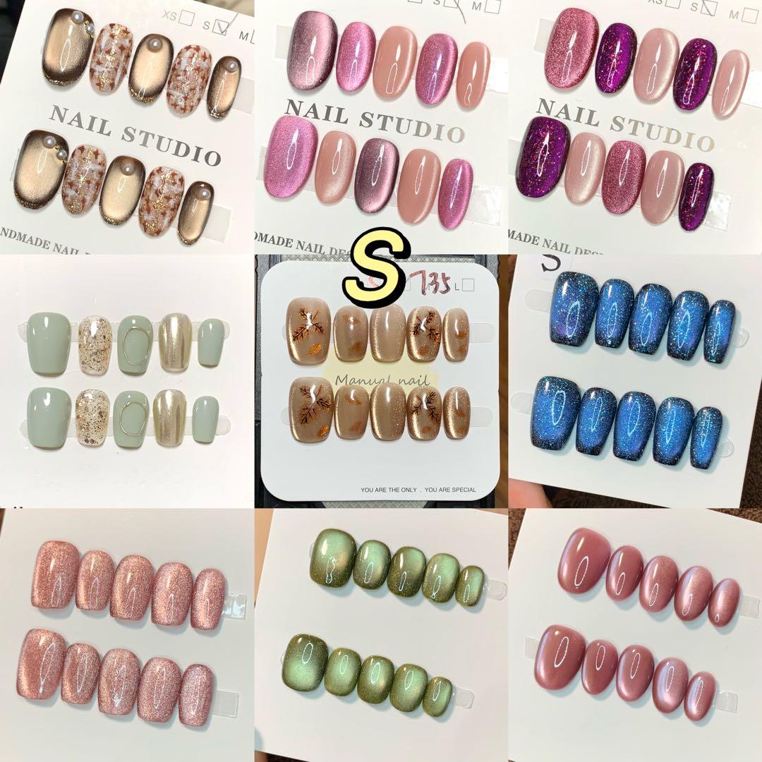 まろんくりーむ様リクエスト　ネイルチップ20点