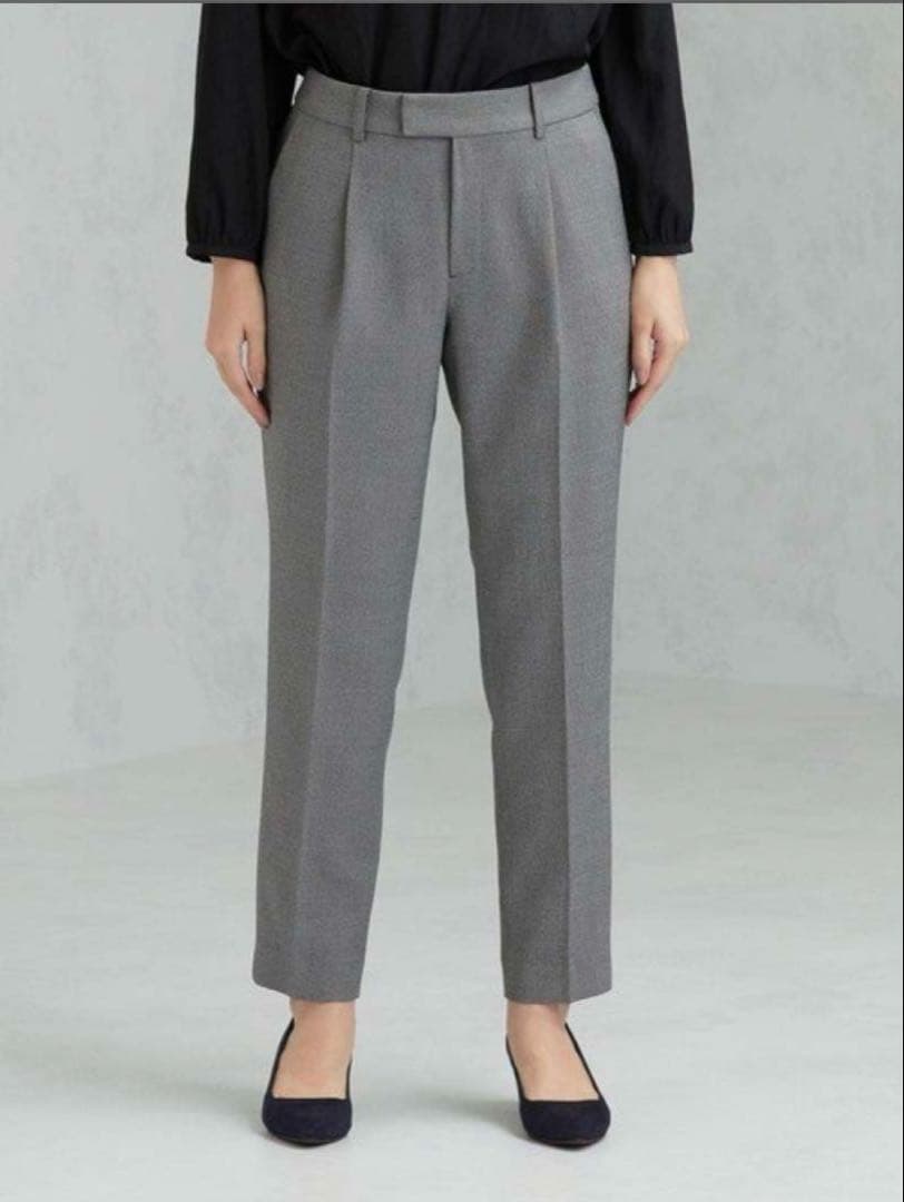 green label relaxingノーラペルジャケット・パンツセットアップ