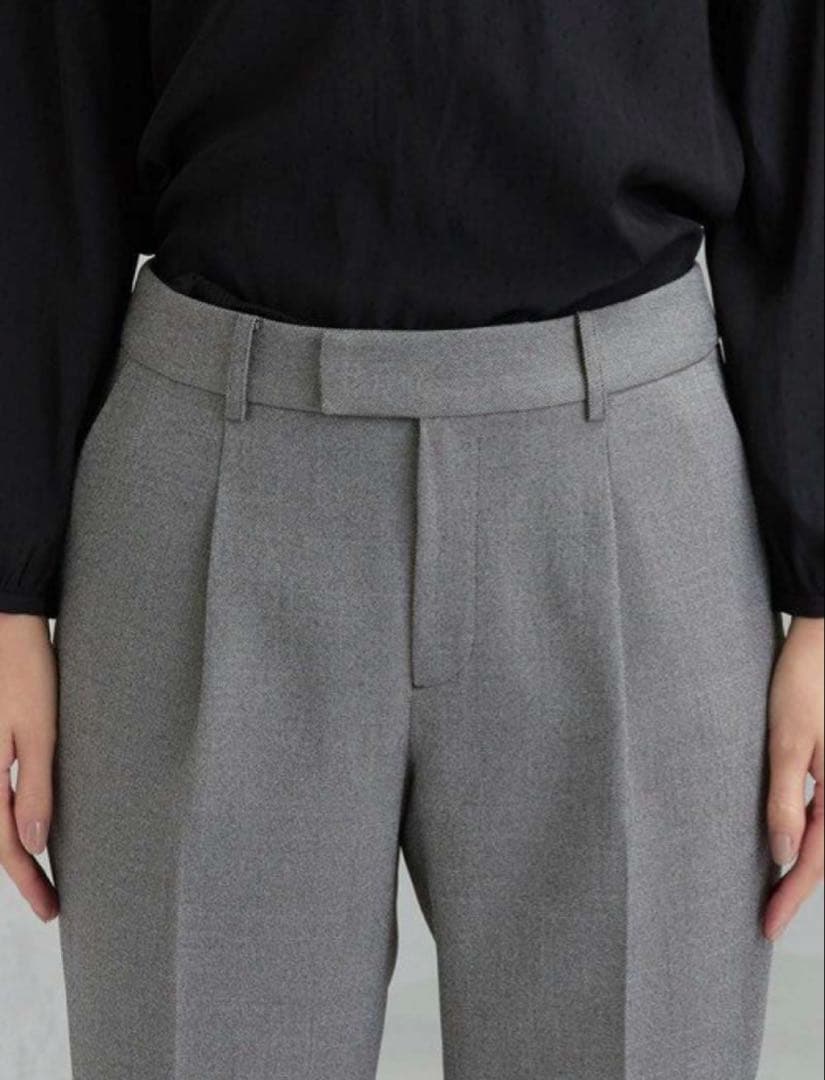 green label relaxingノーラペルジャケット・パンツセットアップ